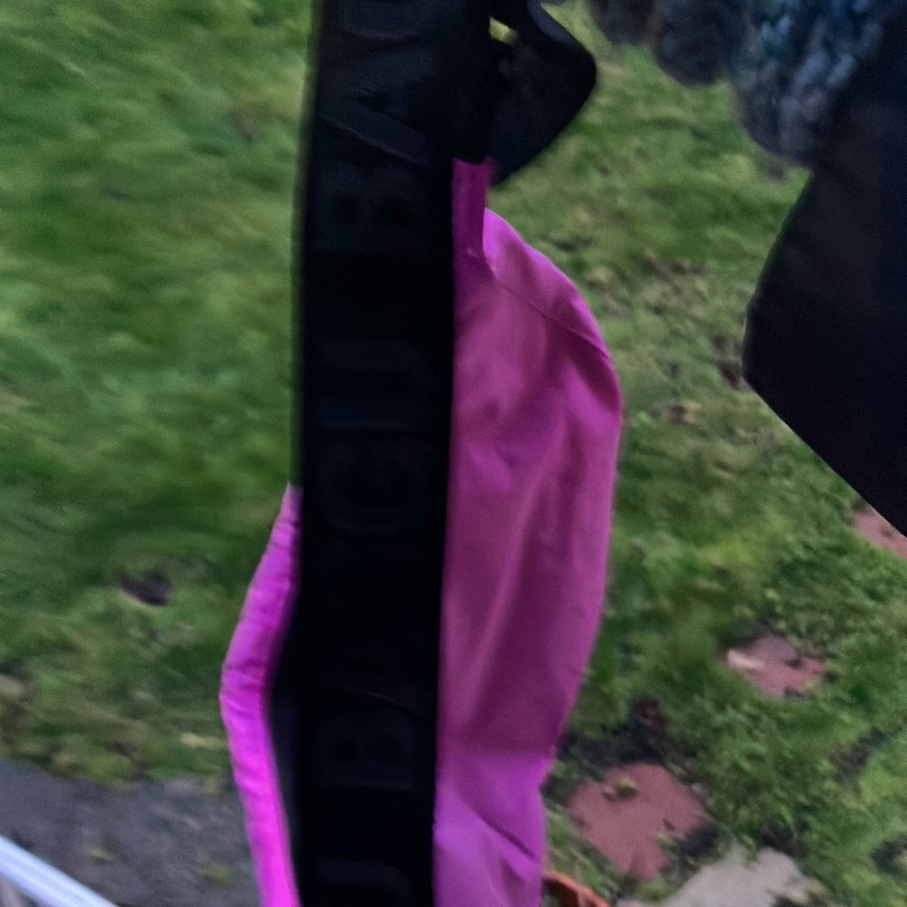 Baggu Extra Pink Medium Nylon Crescent Bag - Picture 9 of 14